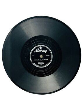 Jan August Hungarian Rhapsody 10in Shellac 78 RPM Mercury Records 5140